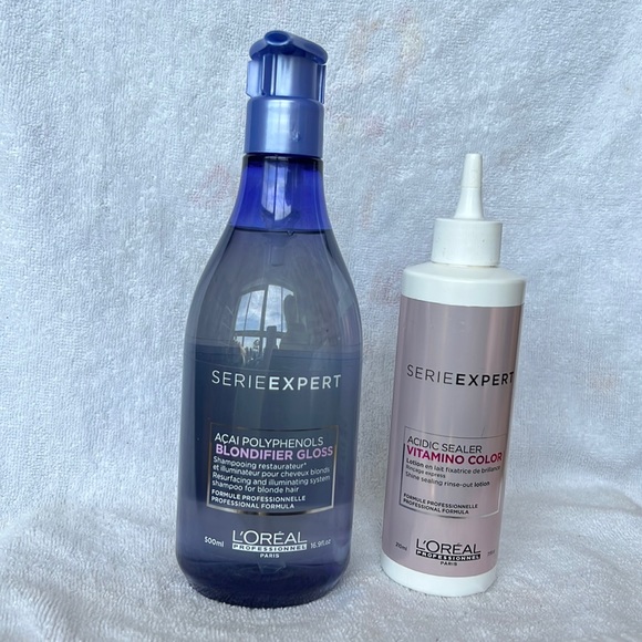 SERIE EXPERT Blondifier Gloss and Acidic Sealer - Picture 1 of 5